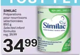Brunet SIMILAC Préparations pour nourrissons sélectionnées offer