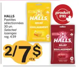 Brunet HALLS Pastilles sélectionnées offer