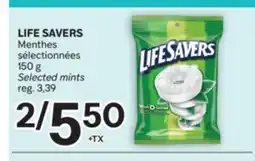 Brunet LIFE SAVERS Menthes sélectionnées offer