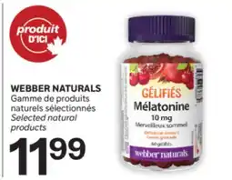 Brunet WEBBER NATURALS Gamme de produits naturels sélectionnés offer
