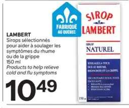 Brunet Sirops sélectionnés pour aider à soulager les symptômes du rhume ou de la grippe LAMBERT offer