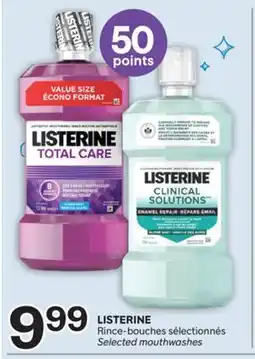 Brunet LISTERINE Rince-bouches sélectionnés offer