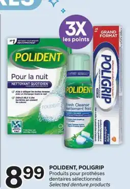 Brunet POLIDENT, POLIGRIP Produits pour prothèses dentaires sélectionnés offer