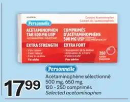Brunet PERSONNELLE Acétaminophène sélectionné 500mg, 650mg offer