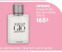 Brunet Acqua Di Gio Eau de toilette ARMANI offer