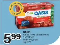 Brunet OASIS Jus de fruits sélectionnés offer