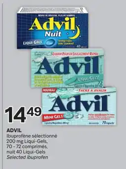 Brunet ADVIL Ibuprofène sélectionné offer