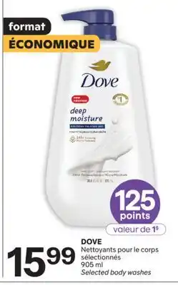 Brunet Nettoyants pour le corps sélectionnés DOVE offer