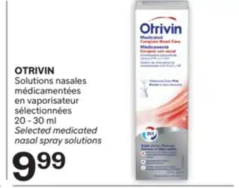 Brunet OTRIVIN Solutions nasales médicamentées en vaporisateur sélectionnées offer