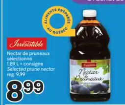 Brunet IRRESTIBLE Nectar de pruneaux sélectionné offer