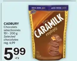 Brunet CADBURY Chocolats sélectionnés offer