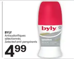 Brunet BYLY Antisudorifiques sélectionnés offer