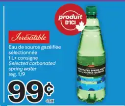 Brunet IRRESISTIBLE Eau de source gazéifiée sélectionnée offer