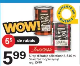 Brunet IRRESTIBLE d' érable sélectionné offer