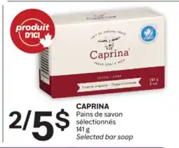 Brunet CAPRINA Pains de savon sélectionnés offer