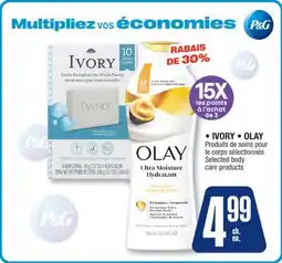 Jean Coutu IVORY, OLAY Selected body care products offer