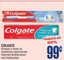 Jean Coutu COLGATE Selected toothbrushes and toothpastes offer