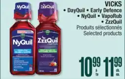 Jean Coutu VICKS DayQuil, Early Defence, NyQuil, VapoRub, ZzzQuil Selected products offer