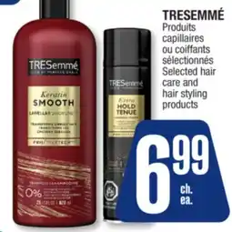 Jean Coutu TRESEMMÉ Selected hair care and hair styling products offer