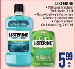 Jean Coutu LISTERINE offer