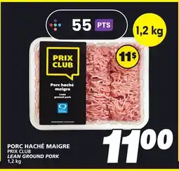 IGA PRIX CLUB LEAN GROUND PORK offer