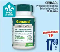 Jean Coutu GENACOL Selected products offer