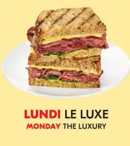 IGA MONDAY THE LUXURY offer