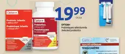 Uniprix OPTION+ Probiotiques sélectionnés/Selected probiotics offer