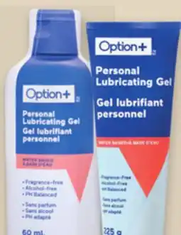 Proxim OPTION + Personal lubricating gel offer