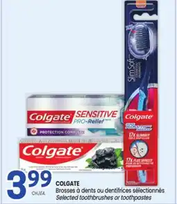 Uniprix COLGATE Brosses à dents ou dentifrices sélectionnés/Selected toothbrushes or toothpastes offer