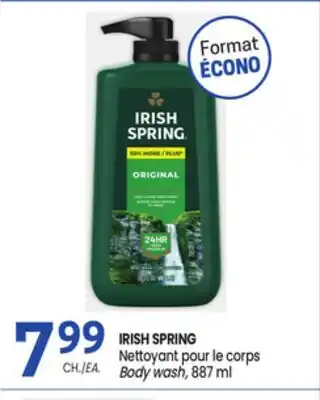 Uniprix IRISH SPRING Nettoyant pour le corps/Body wash offer