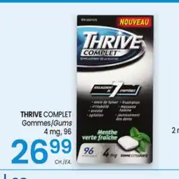 Uniprix THRIVE COMPLET Gommes/Gums 4 mg offer