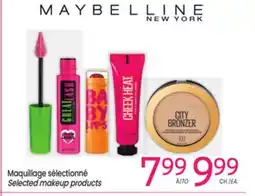 Uniprix MAYBELLINE NEW YORK Maquillage sélectionné/Selected makeup products offer