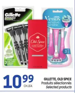 Uniprix GILLETTE, OLD SPICE Produits sélectionnés/Selected products offer