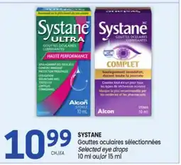 Uniprix SYSTANE Gouttes oculaires sélectionnées/Selected eye drops offer