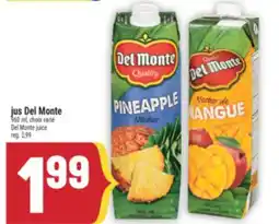Marché Adonis Jus Del Monte | Del Monte juice offer