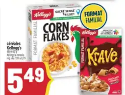Marché Adonis Céréales Kellogg's | Kellogg's cereals offer