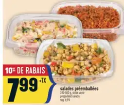Marché Adonis Salades préemballées | prepacked salads offer