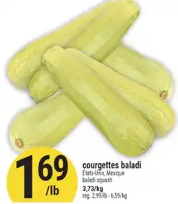 Marché Adonis Courgettes Baladi | Baladi Squash offer