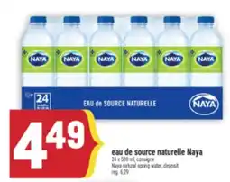 Marché Adonis Eau de source naturelle Naya | Naya natural spring water offer