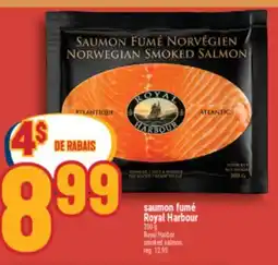 Marché Adonis Saumon fumé Royal Harbour | Royal Harbor smoked salmon offer
