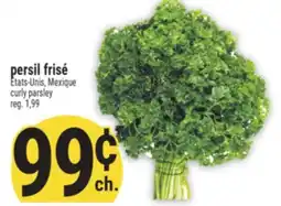 Marché Adonis Persil frisé | Curly parsley offer