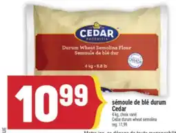 Marché Adonis Sémoule De Blé Durum Cedar | Cedar Durum Wheat Semolina offer