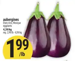 Marché Adonis Aubergines | Eggplants offer
