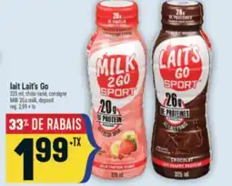 Marché Adonis Lait Lait's Go | Milk 2Go Milk, deposit offer