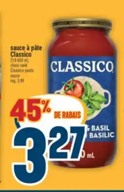 Marché Adonis Sauce à pâte Classico | Classico pasta sauce offer