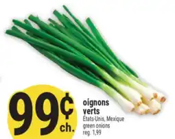 Marché Adonis Oignons verts | Green onions offer