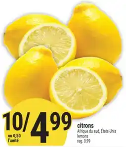 Marché Adonis Citrons | lemons offer