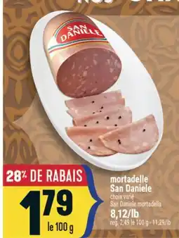 Marché Adonis Mortadelle San Daniele | San Daniele Mortadella offer