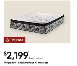 Dormez Vous Kingsdown Silent Partner X3 Mattress offer